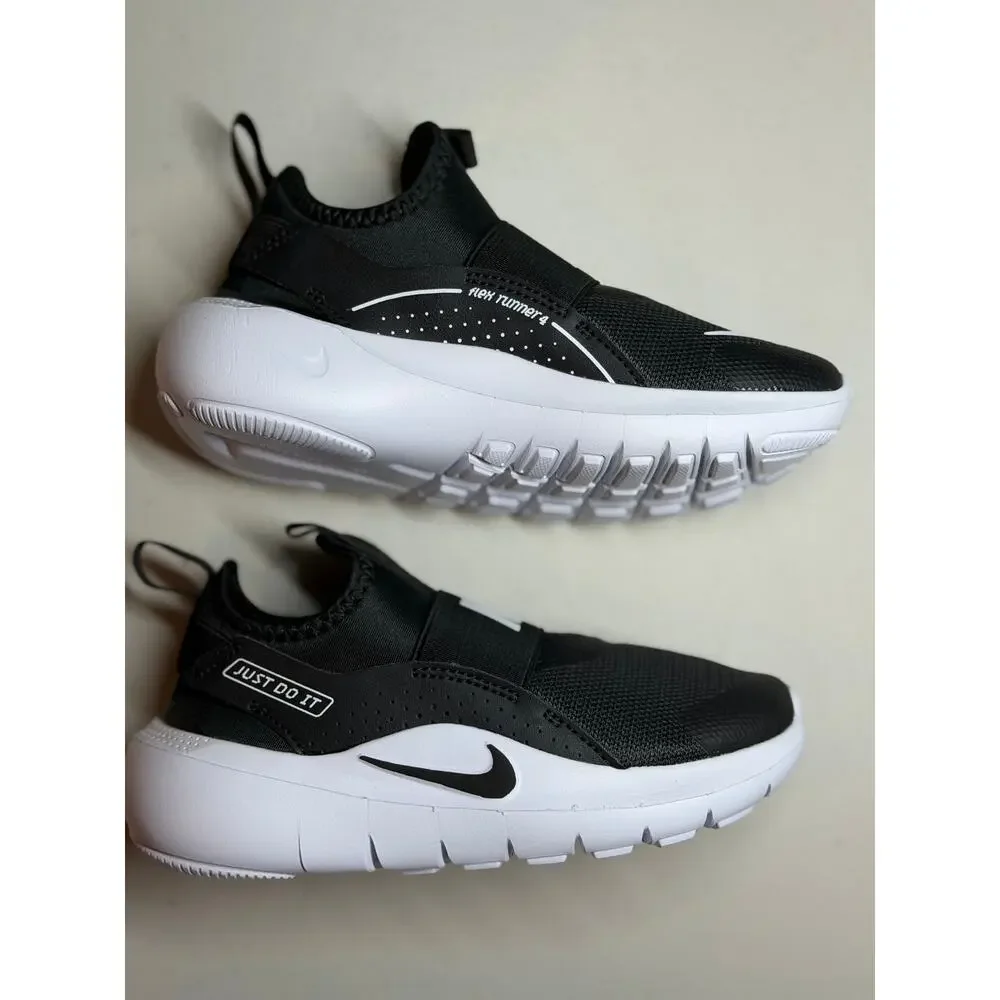 NEW! Nike 13C Flex Runner 4 Little Kid Running Shoes Black